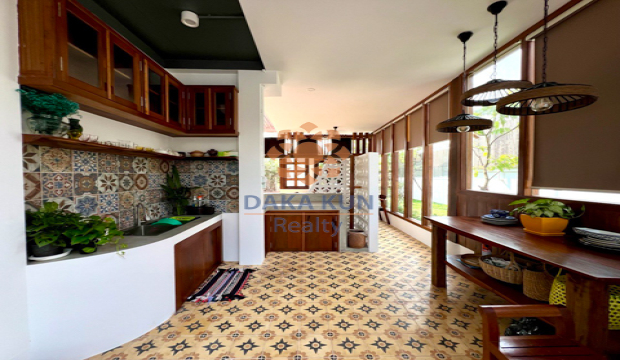 Wooden House For Sale in Krong Siem Reap-Near River